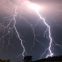 Orage depuis balcon - 020